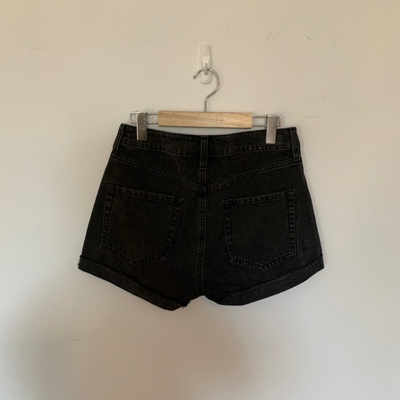 Garage Black Denim Shorts - Picture 3 of 3